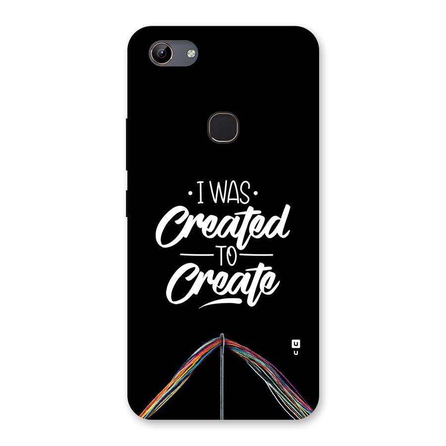 Created to Create Back Case for Vivo Y81