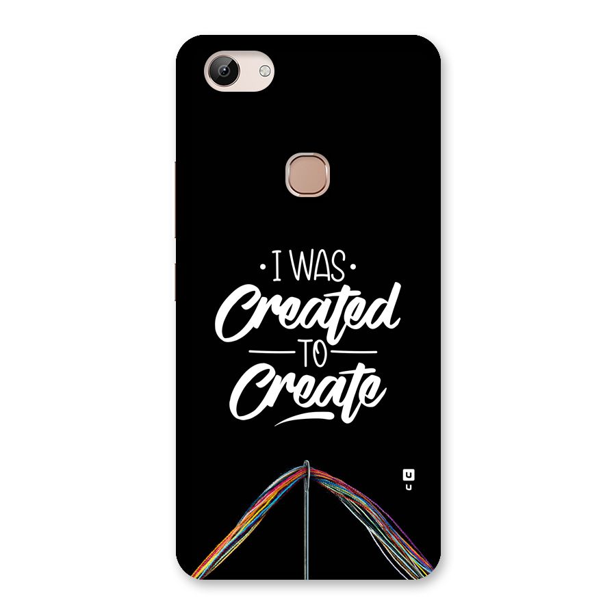 Created to Create Back Case for Vivo Y83