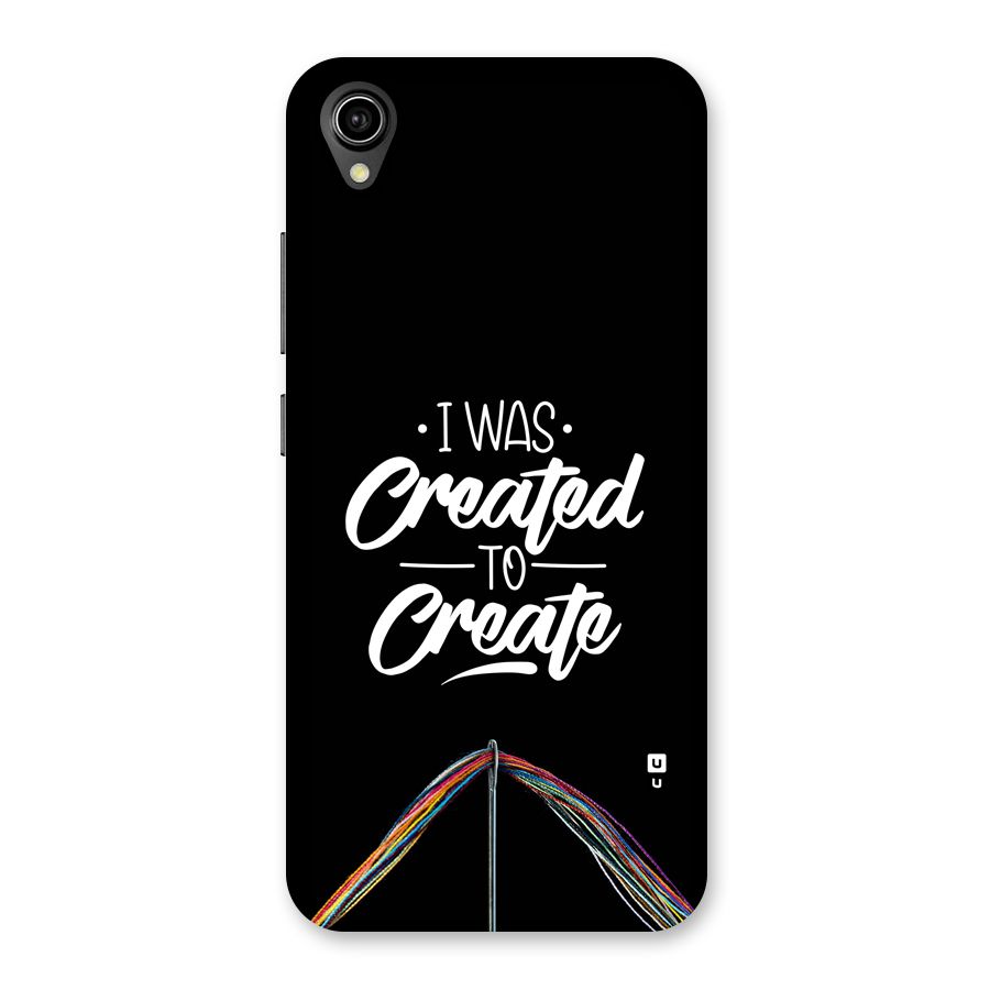 Created to Create Back Case for Vivo Y90