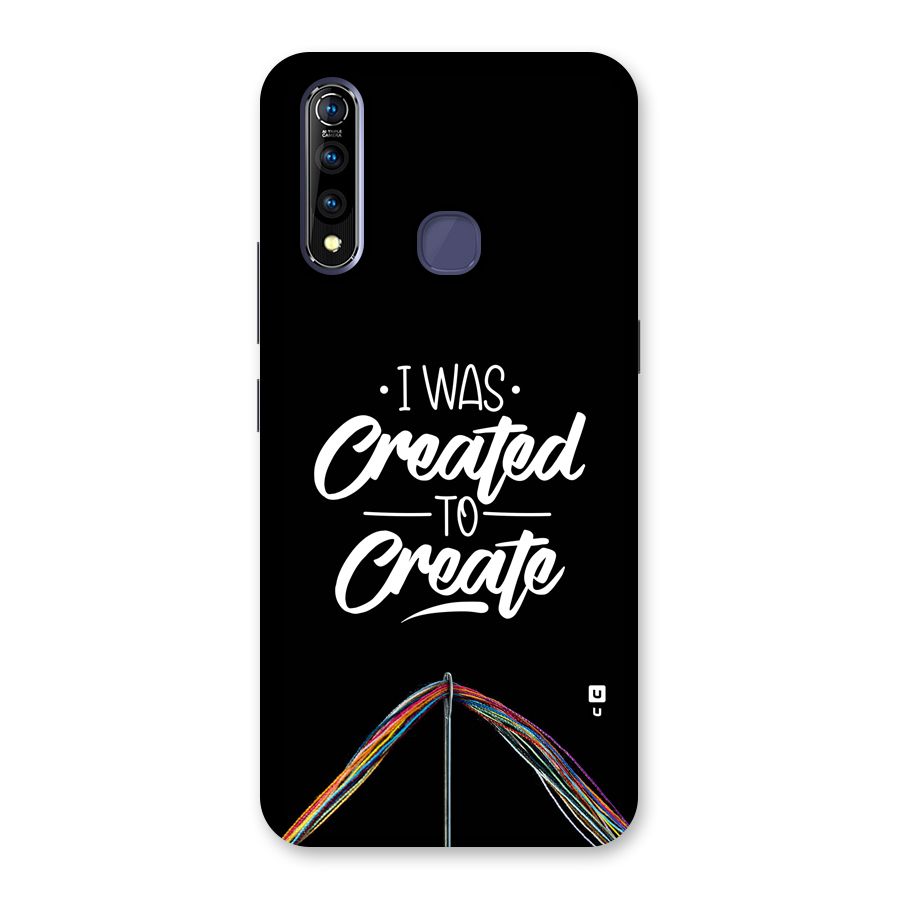Created to Create Back Case for Vivo Z1 Pro