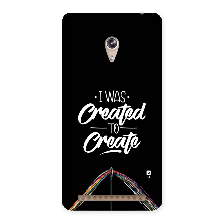 Created to Create Back Case for Zenfone 6