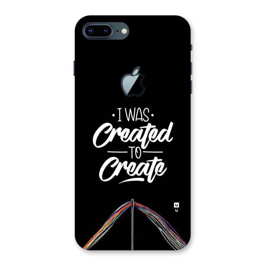 Created to Create Back Case for iPhone 7 Plus Apple Cut