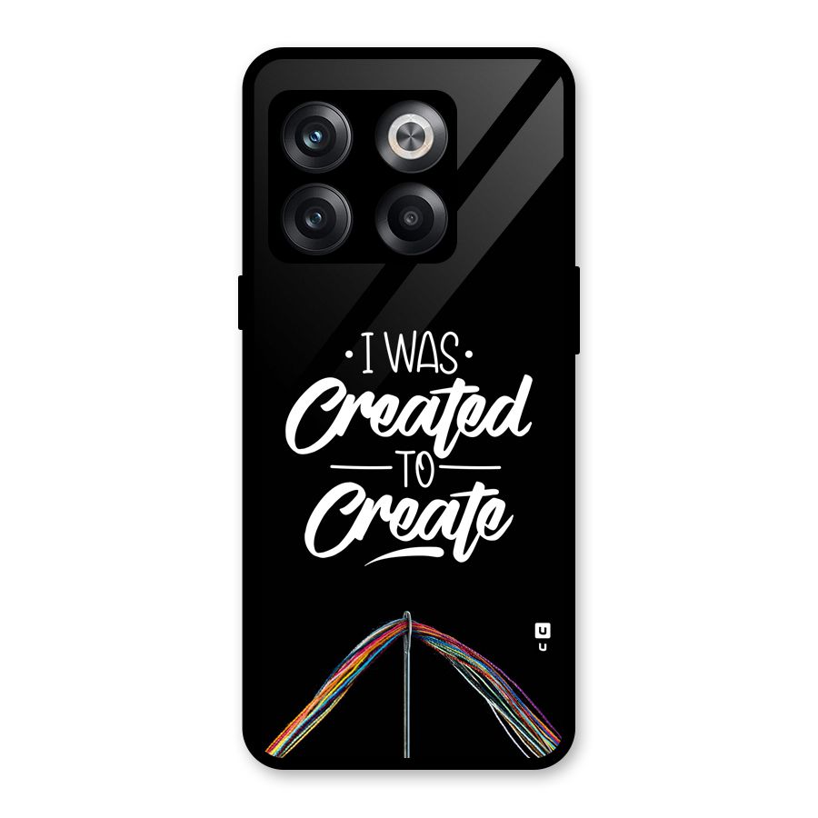 Created to Create Glass Back Case for OnePlus 10T