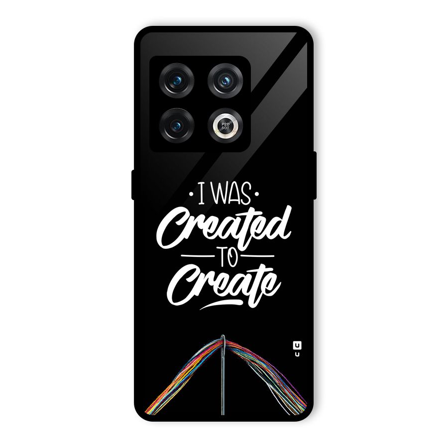 Created to Create Glass Back Case for OnePlus 10 Pro 5G