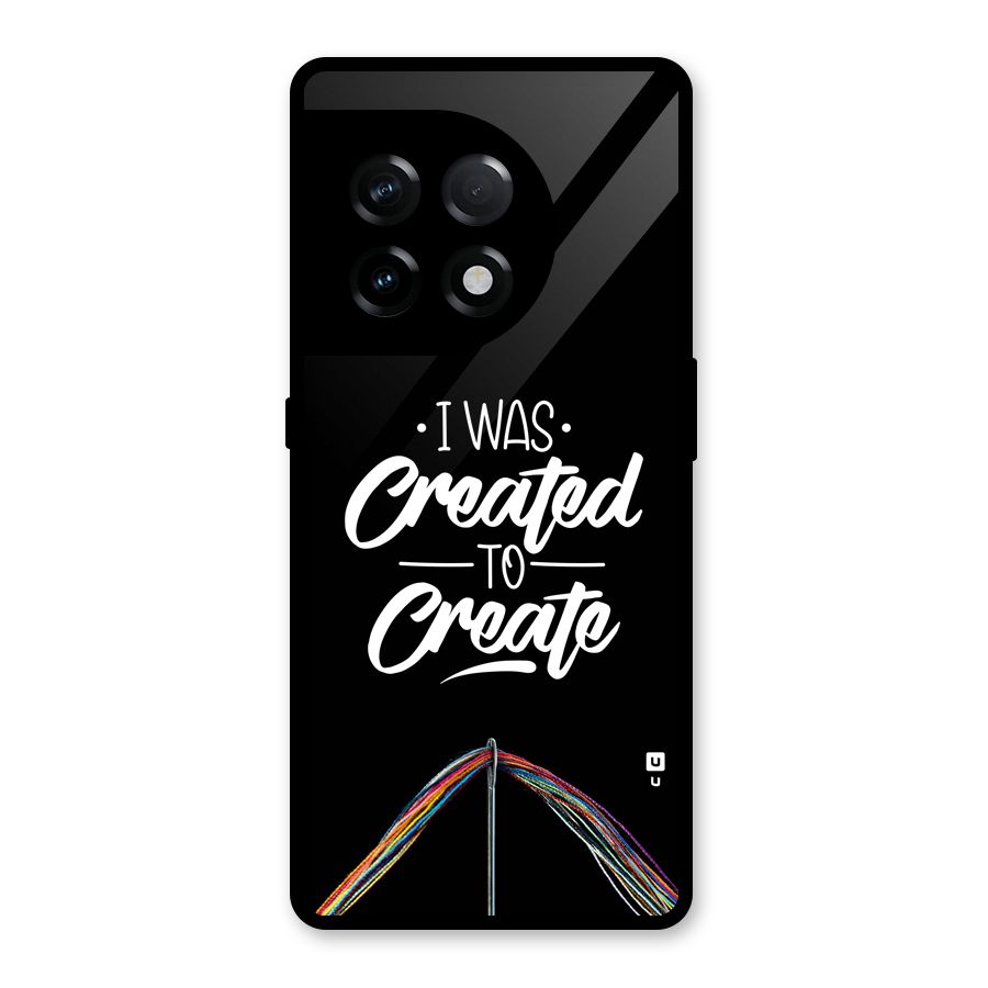 Created to Create Glass Back Case for OnePlus 11R