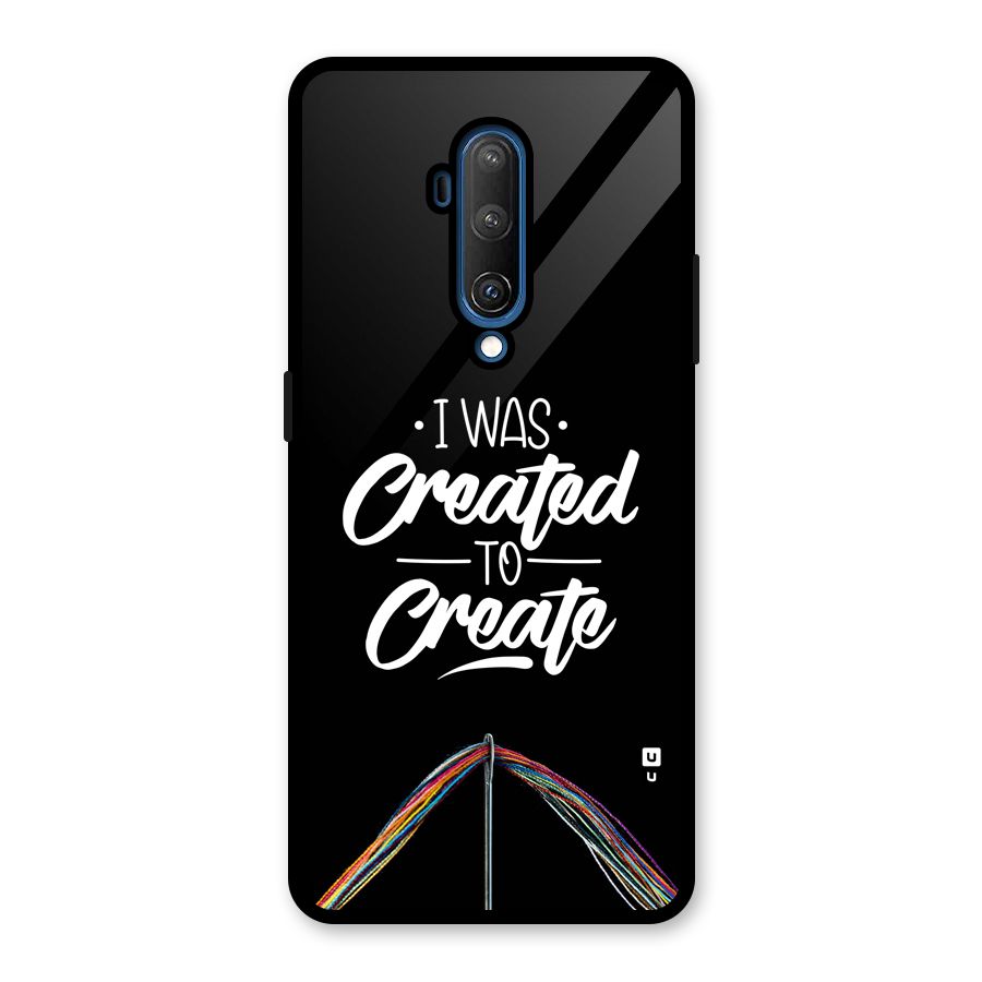 Created to Create Glass Back Case for OnePlus 7T Pro