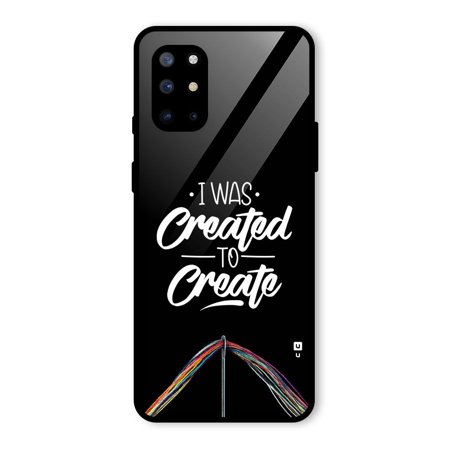 Created to Create Glass Back Case for OnePlus 8T