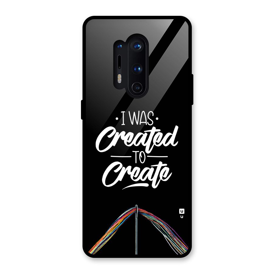 Created to Create Glass Back Case for OnePlus 8 Pro