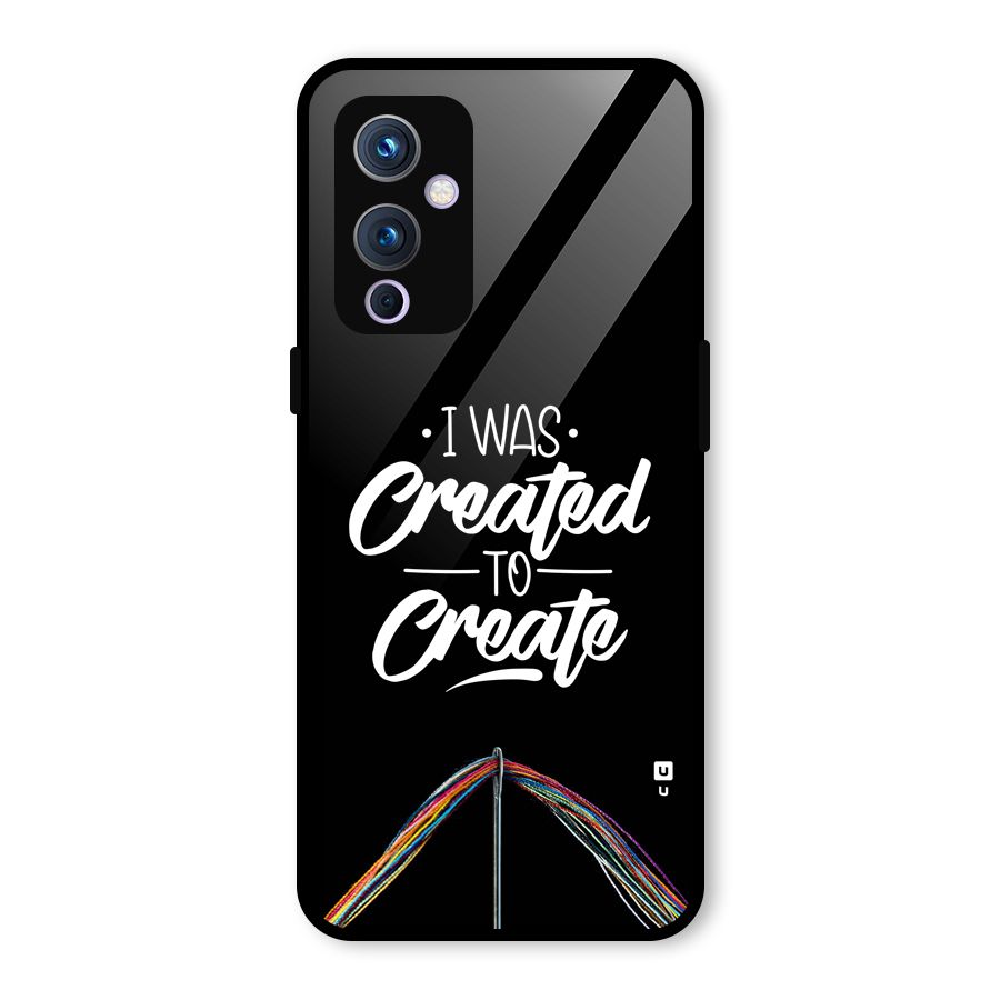 Created to Create Glass Back Case for OnePlus 9