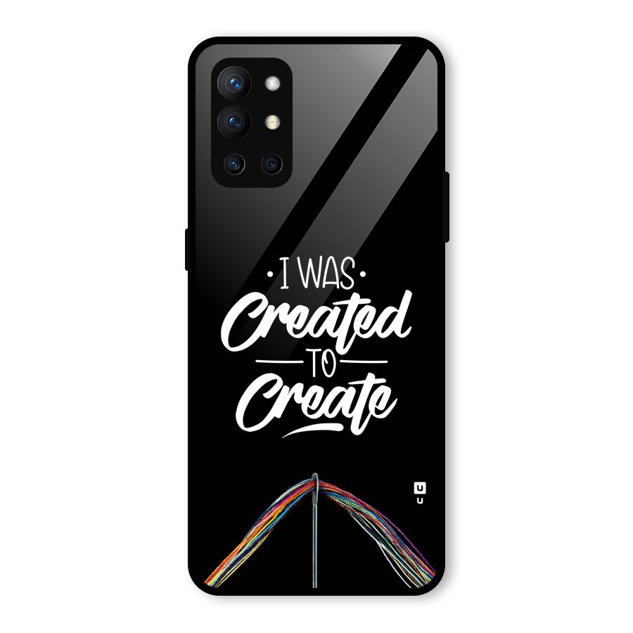 Created to Create Glass Back Case for OnePlus 9R