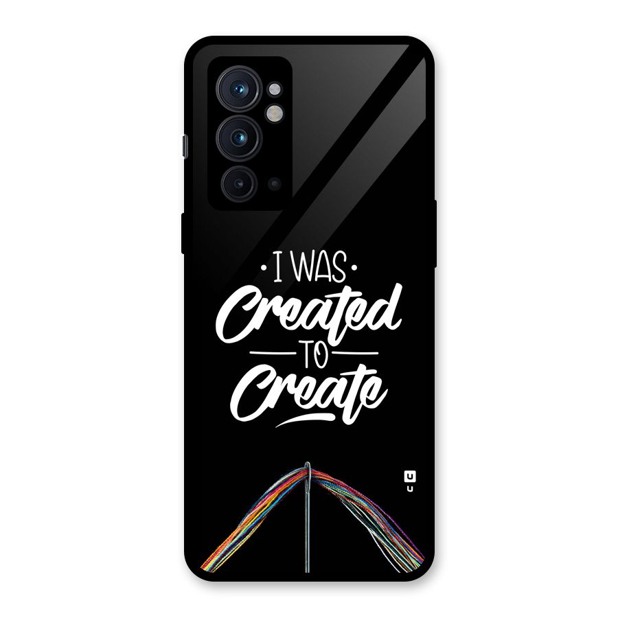 Created to Create Glass Back Case for OnePlus 9RT 5G