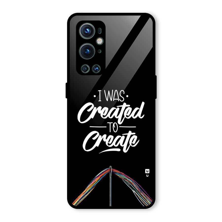 Created to Create Glass Back Case for OnePlus 9 Pro