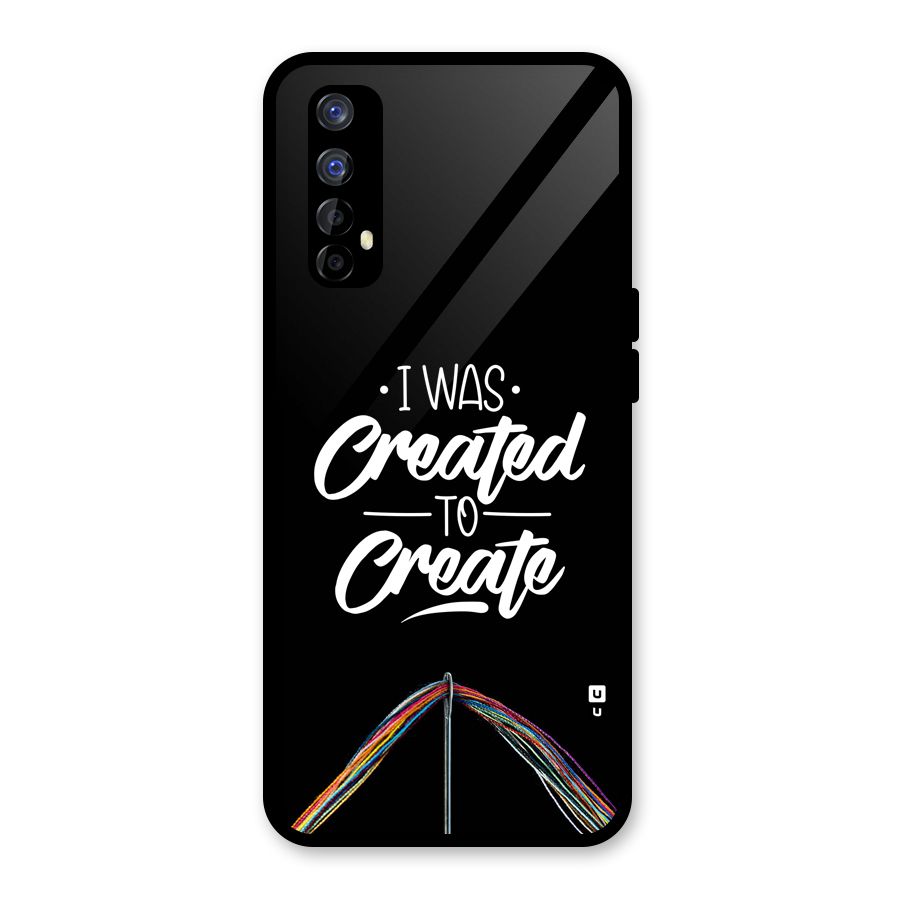 Created to Create Glass Back Case for Realme Narzo 20 Pro