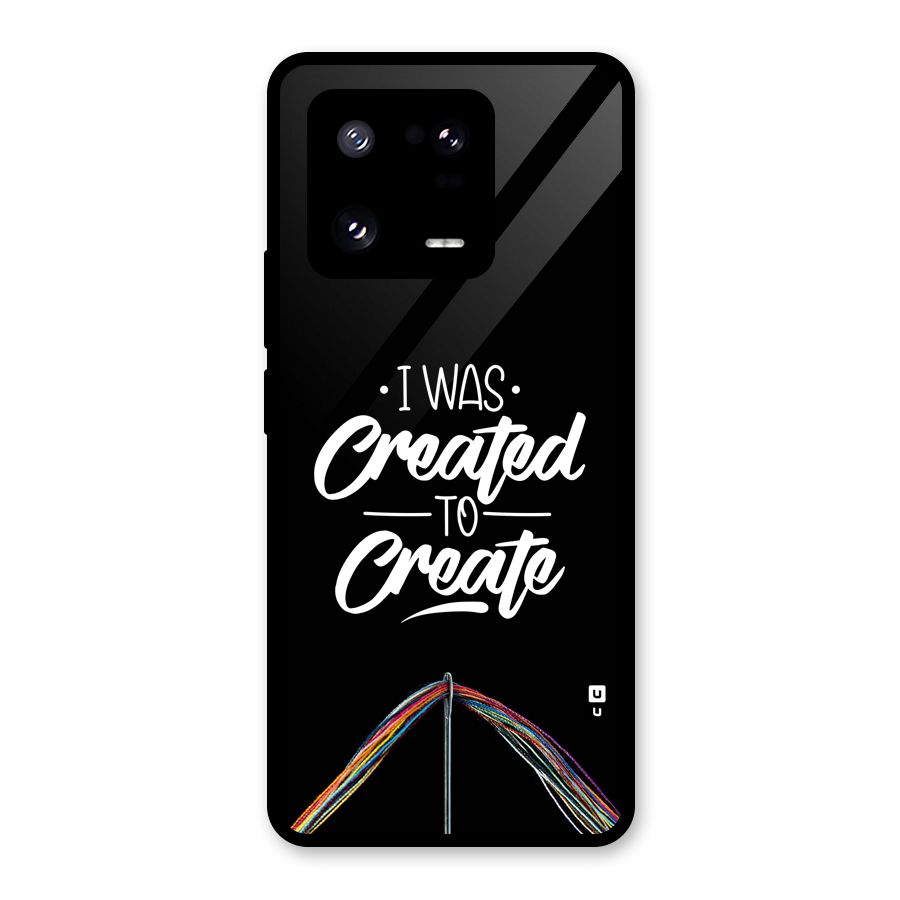 Created to Create Glass Back Case for Xiaomi 13 Pro