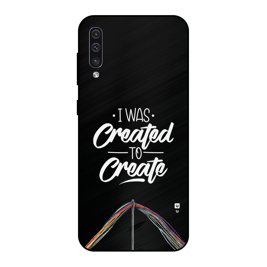 Created to Create Metal Back Case for Galaxy A50