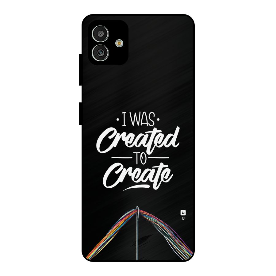 Created to Create Metal Back Case for Galaxy M13 5G