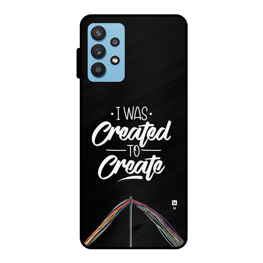 Created to Create Metal Back Case for Galaxy M32 5G