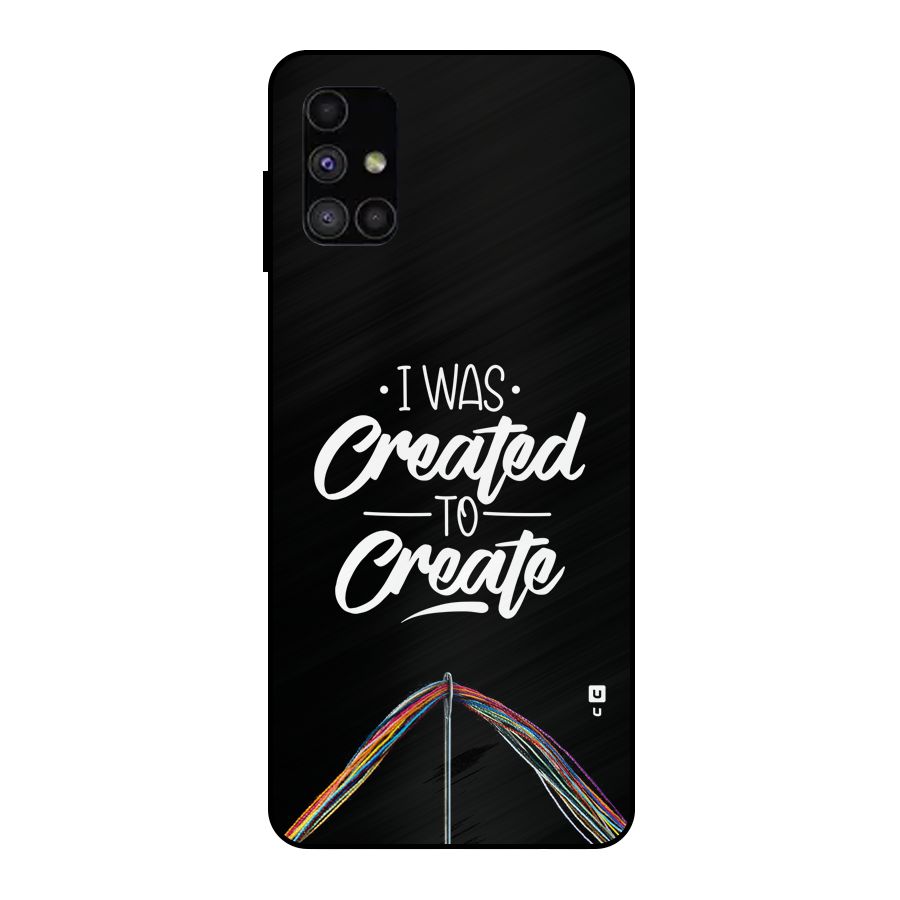Created to Create Metal Back Case for Galaxy M51