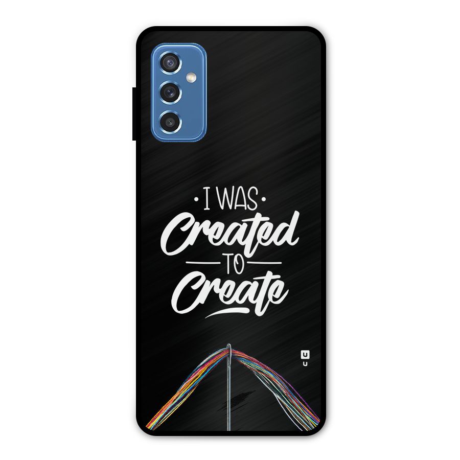 Created to Create Metal Back Case for Galaxy M52 5G