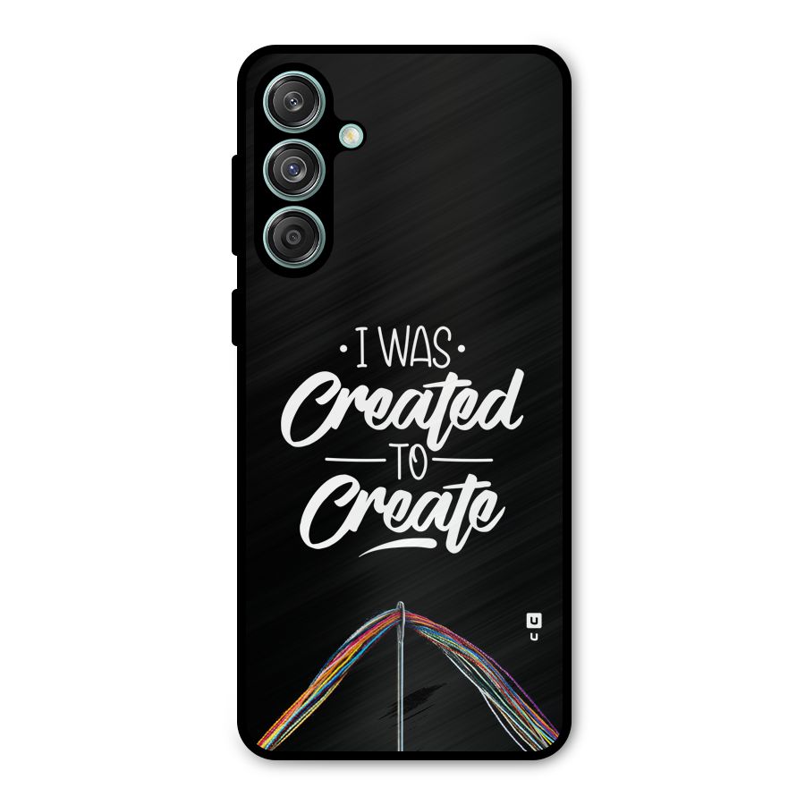 Created to Create Metal Back Case for Galaxy M55 5G