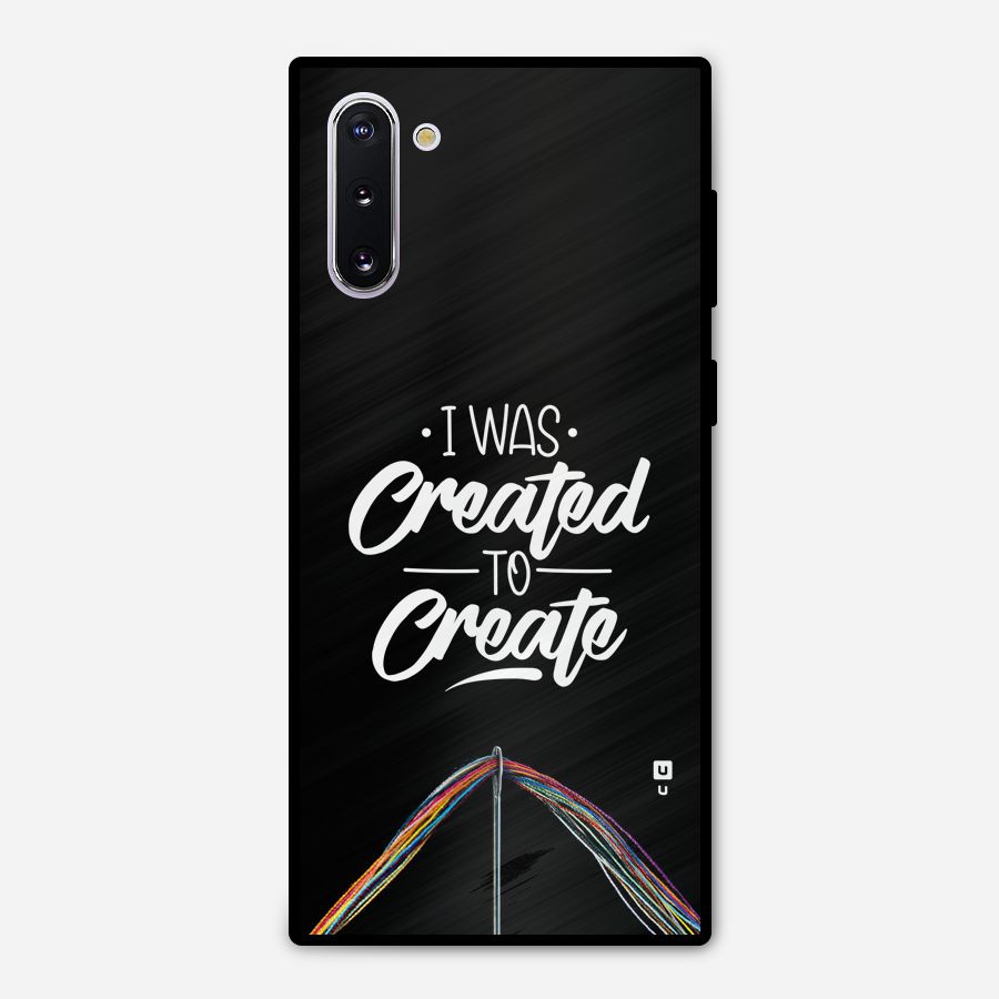 Created to Create Metal Back Case for Galaxy Note 10