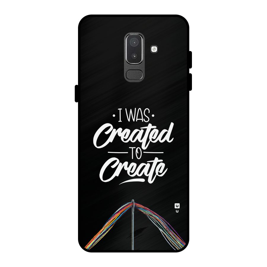 Created to Create Metal Back Case for Galaxy On8 (2018)