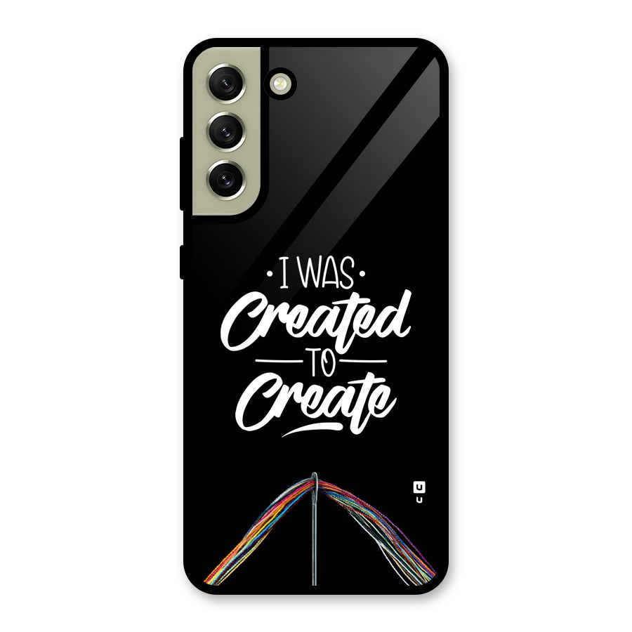 Created to Create Metal Back Case for Galaxy S21 FE 5G (2023)
