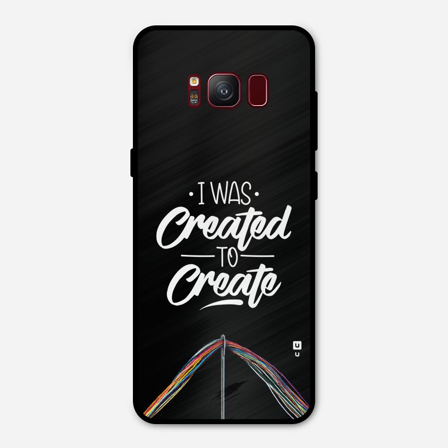 Created to Create Metal Back Case for Galaxy S8