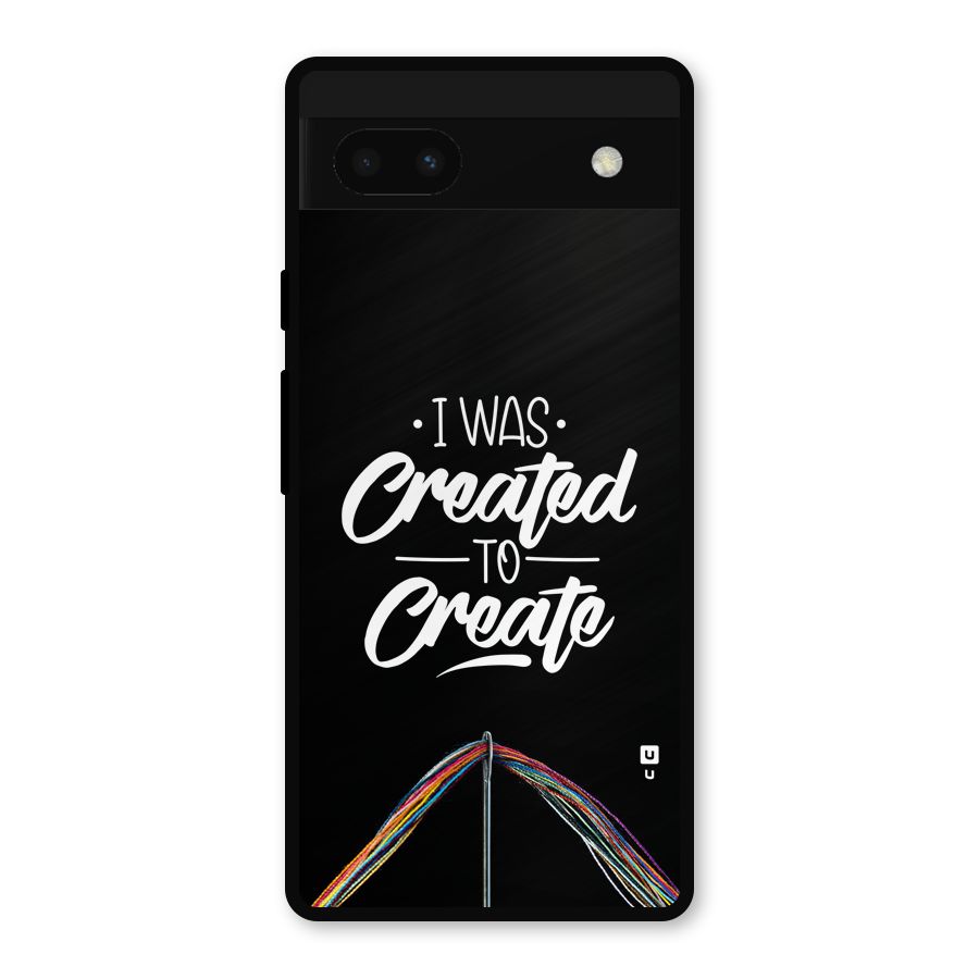 Created to Create Metal Back Case for Google Pixel 6a