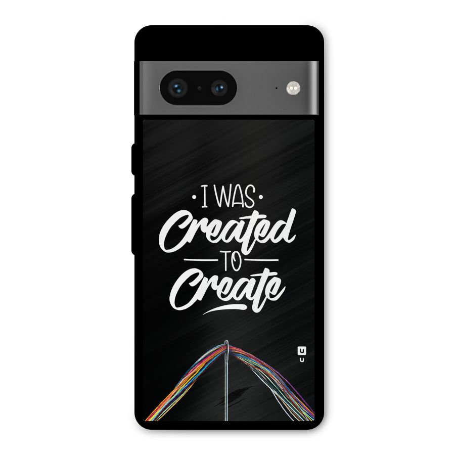 Created to Create Metal Back Case for Google Pixel 7