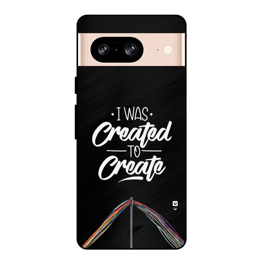 Created to Create Metal Back Case for Google Pixel 8
