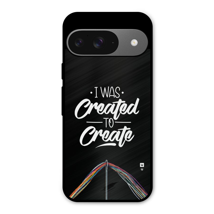 Created to Create Metal Back Case for Google Pixel 9