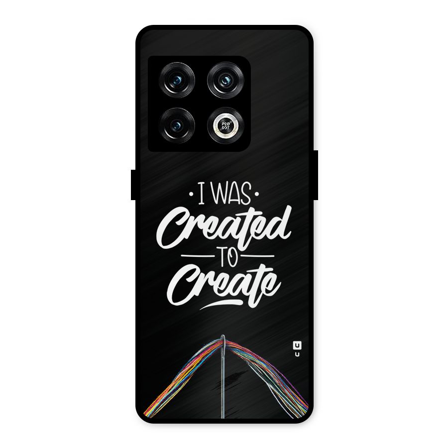 Created to Create Metal Back Case for OnePlus 10 Pro 5G