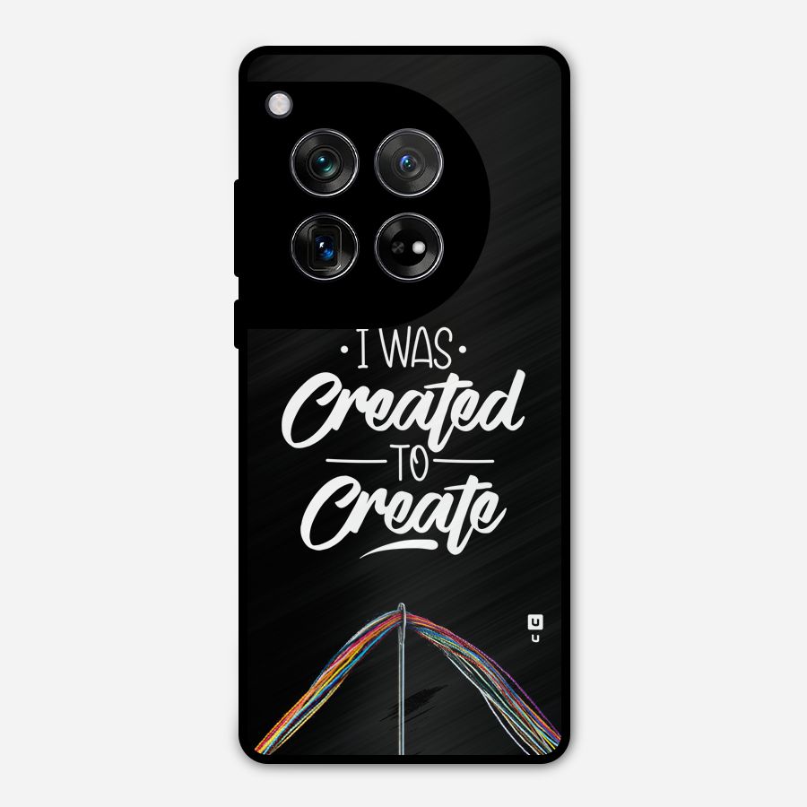 Created to Create Metal Back Case for OnePlus 12