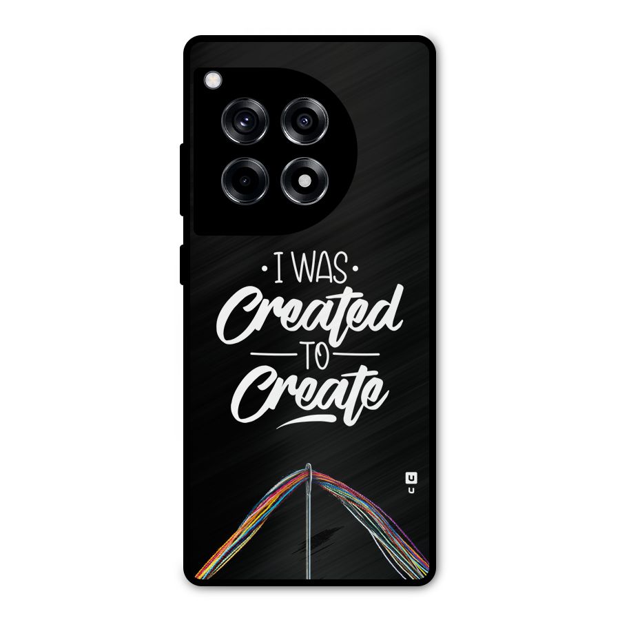 Created to Create Metal Back Case for OnePlus 12R