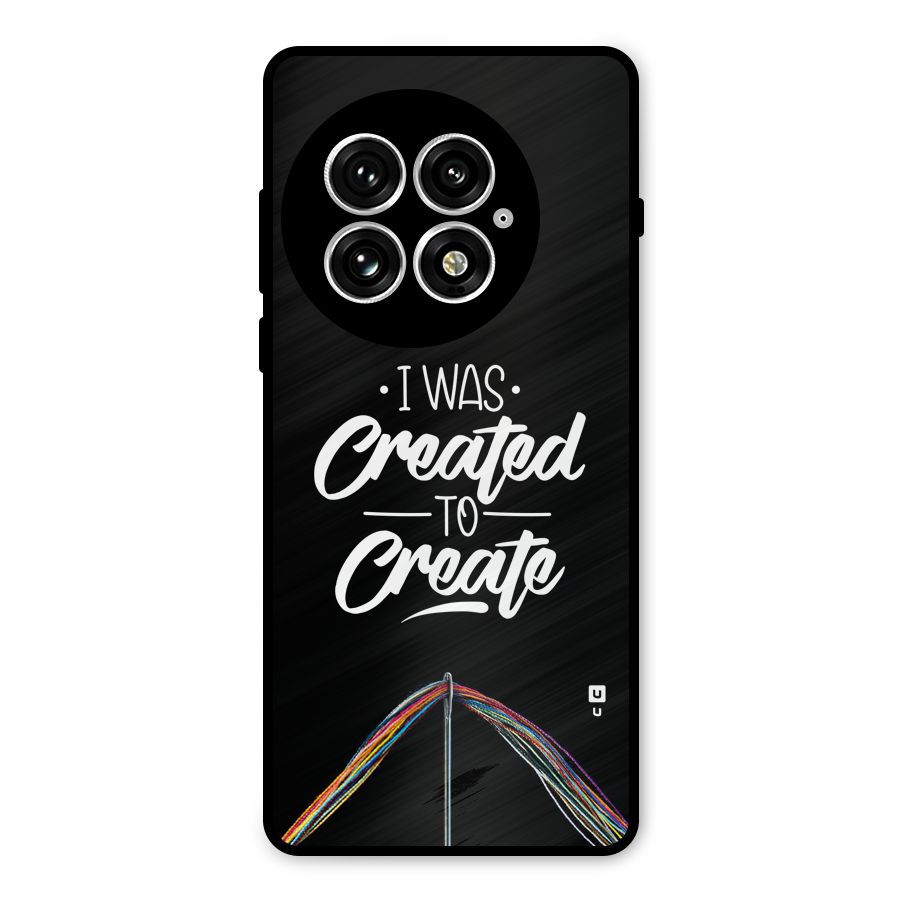Created to Create Metal Back Case for OnePlus 13
