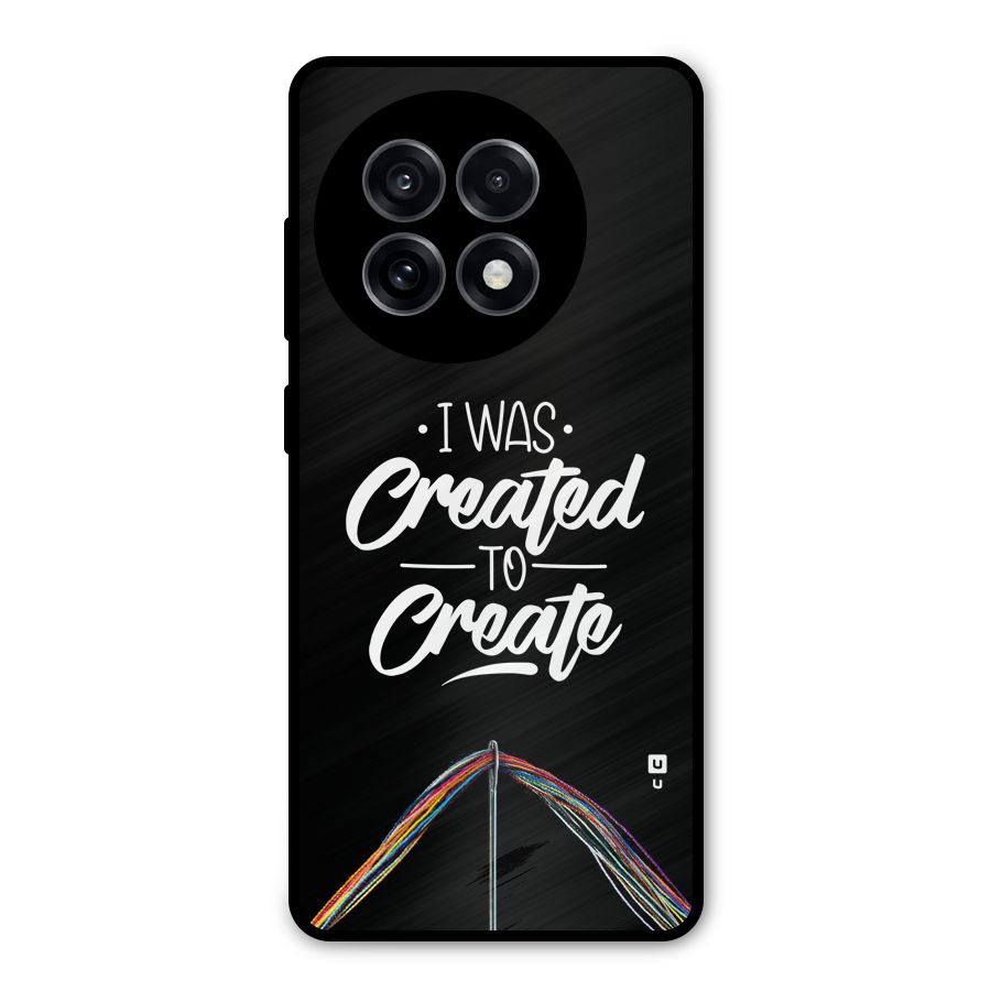 Created to Create Metal Back Case for OnePlus 13R