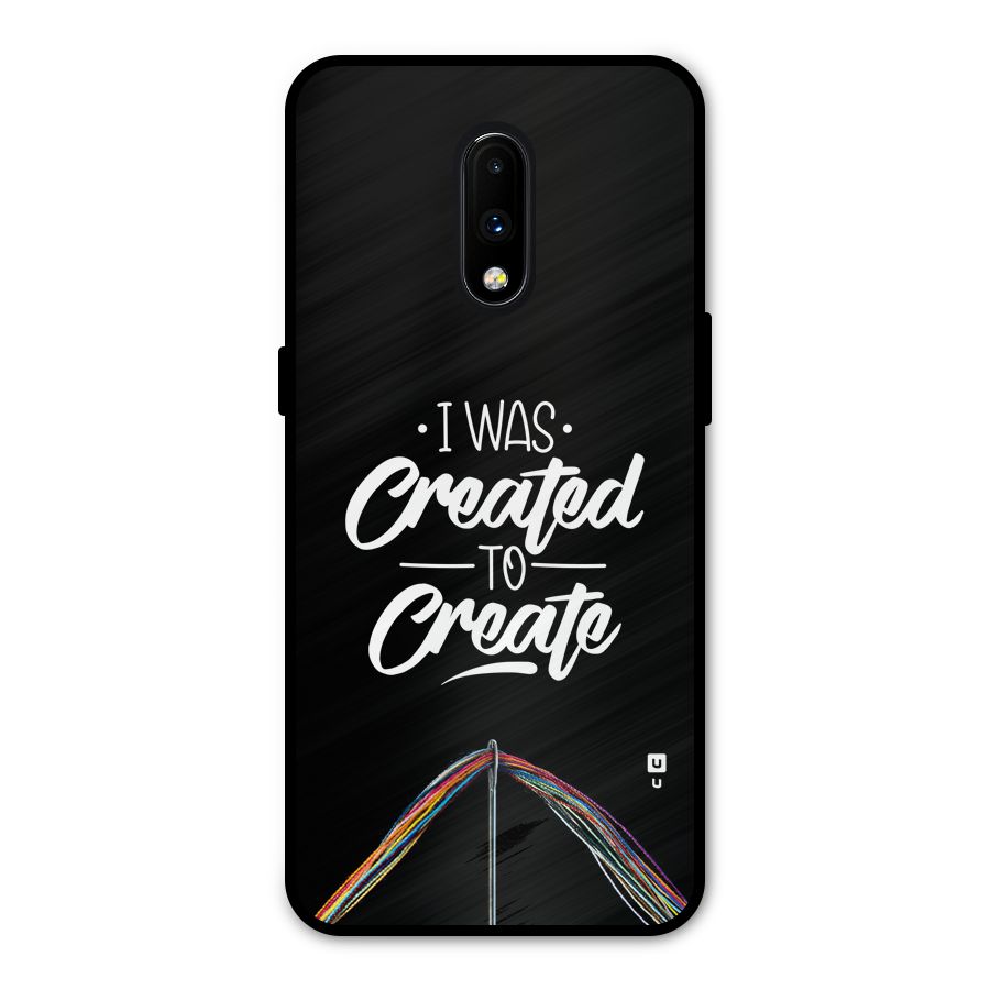 Created to Create Metal Back Case for OnePlus 7