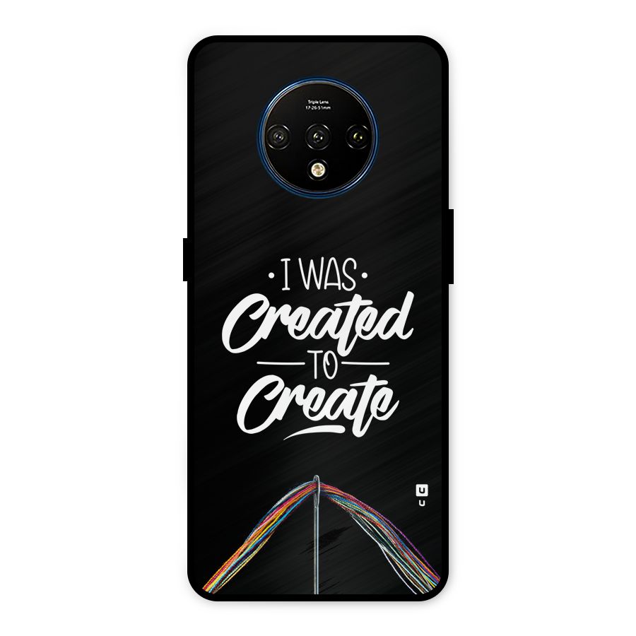 Created to Create Metal Back Case for OnePlus 7T