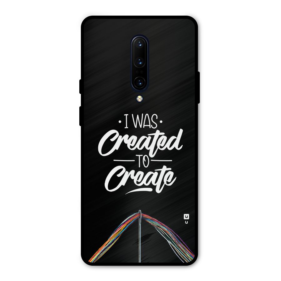 Created to Create Metal Back Case for OnePlus 7 Pro