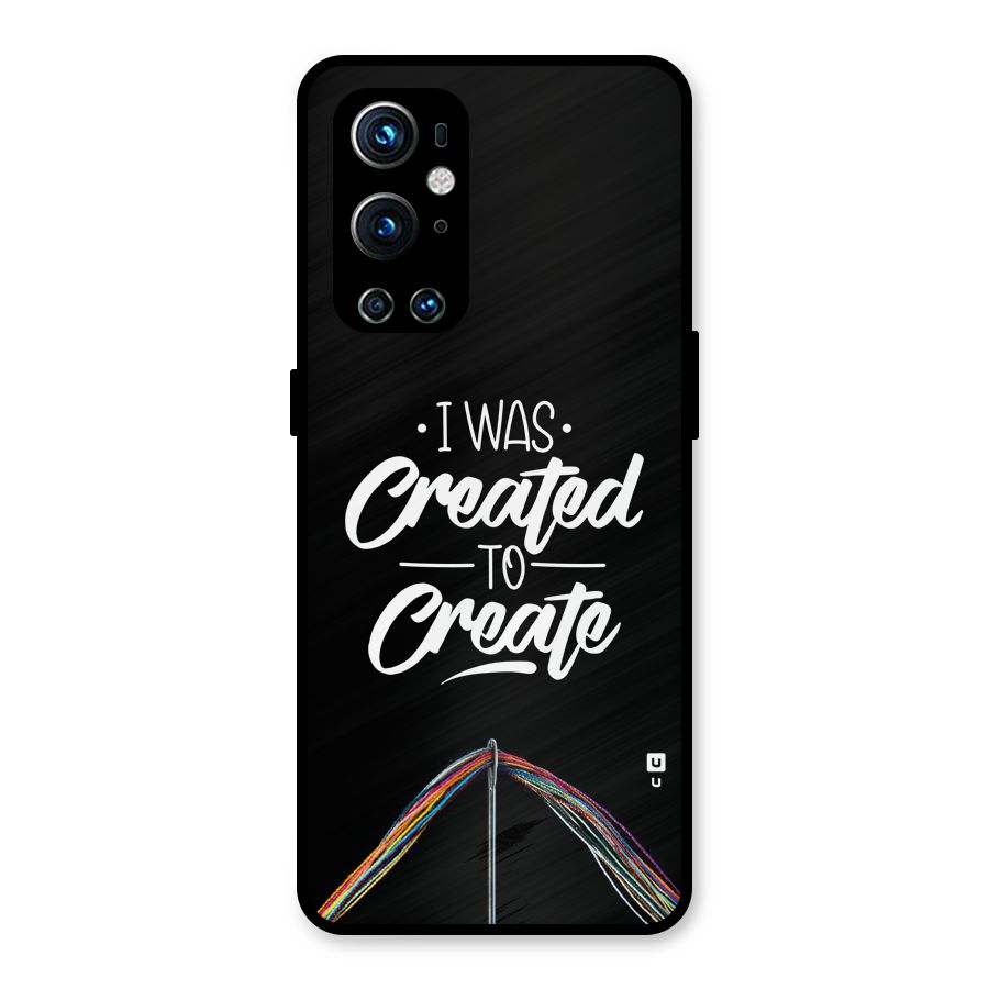 Created to Create Metal Back Case for OnePlus 9 Pro