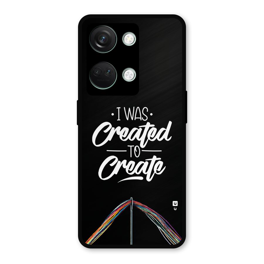 Created to Create Metal Back Case for OnePlus Nord 3