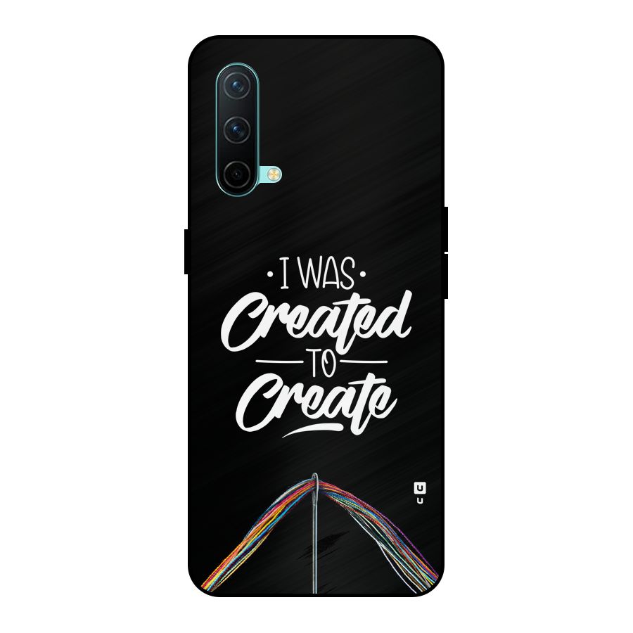 Created to Create Metal Back Case for OnePlus Nord CE 5G