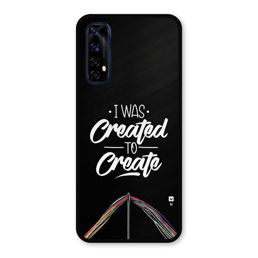 Created to Create Metal Back Case for Realme 7