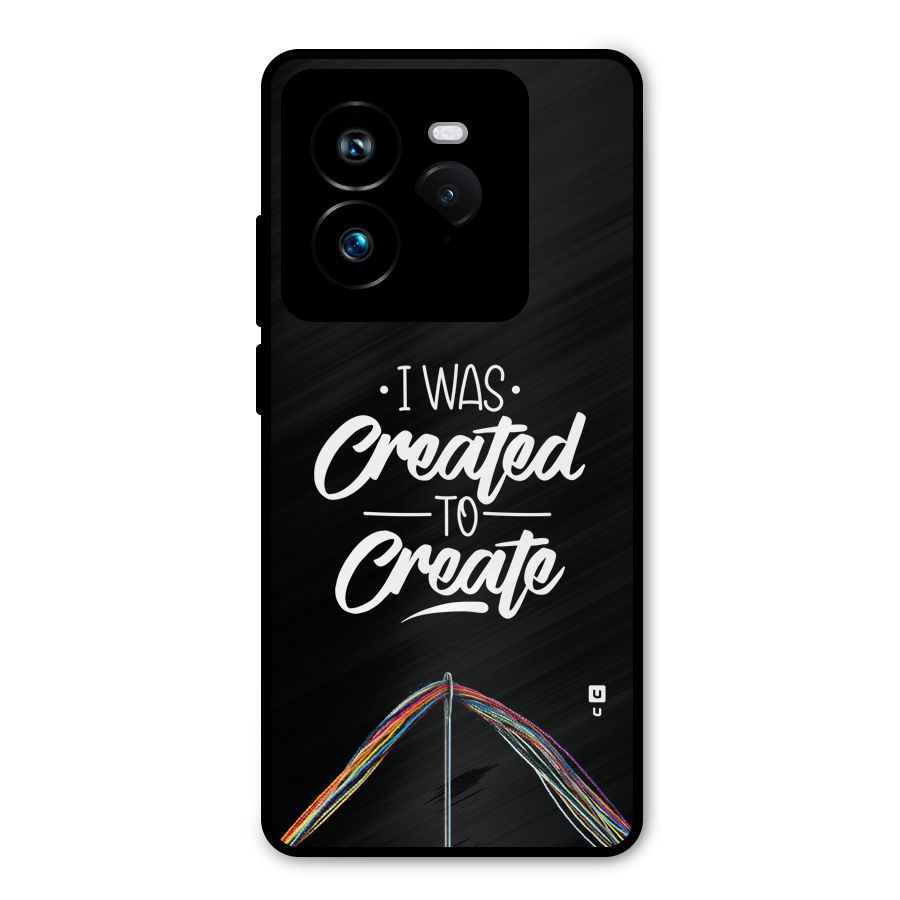 Created to Create Metal Back Case for Realme GT 7 Pro