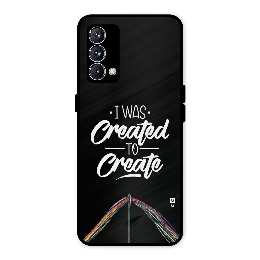Created to Create Metal Back Case for Realme GT Master Edition