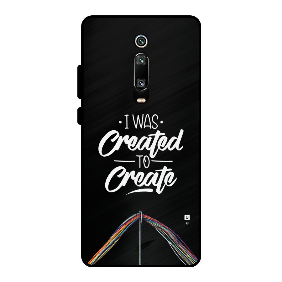 Created to Create Metal Back Case for Redmi K20