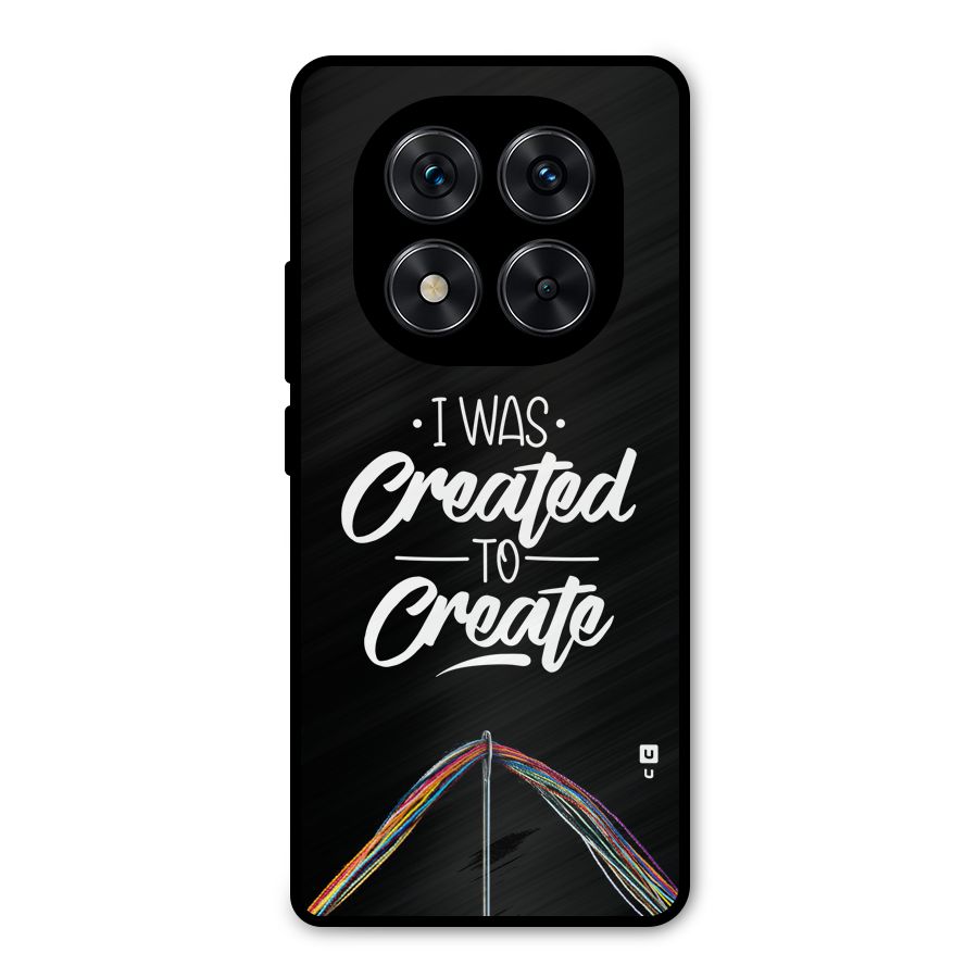 Created to Create Metal Back Case for Redmi Note 14 Pro 5G