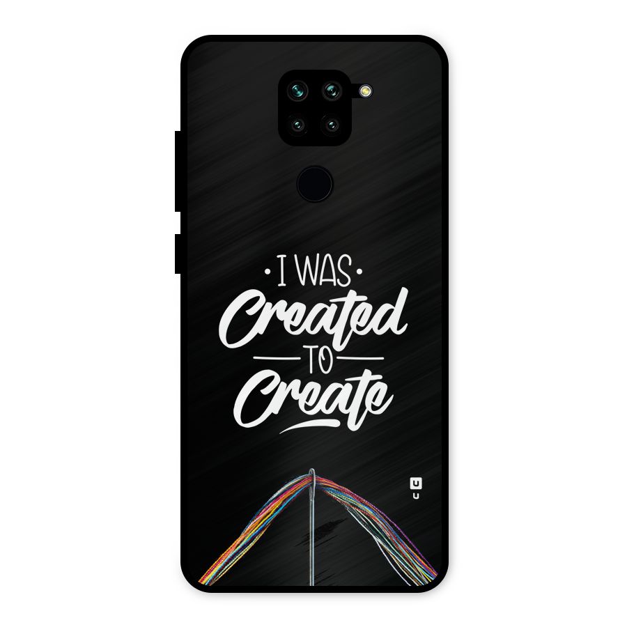 Created to Create Metal Back Case for Redmi Note 9