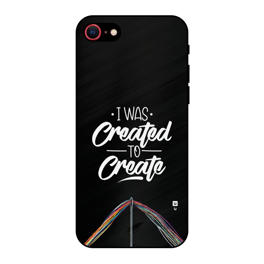 Created to Create Metal Back Case for iPhone 7
